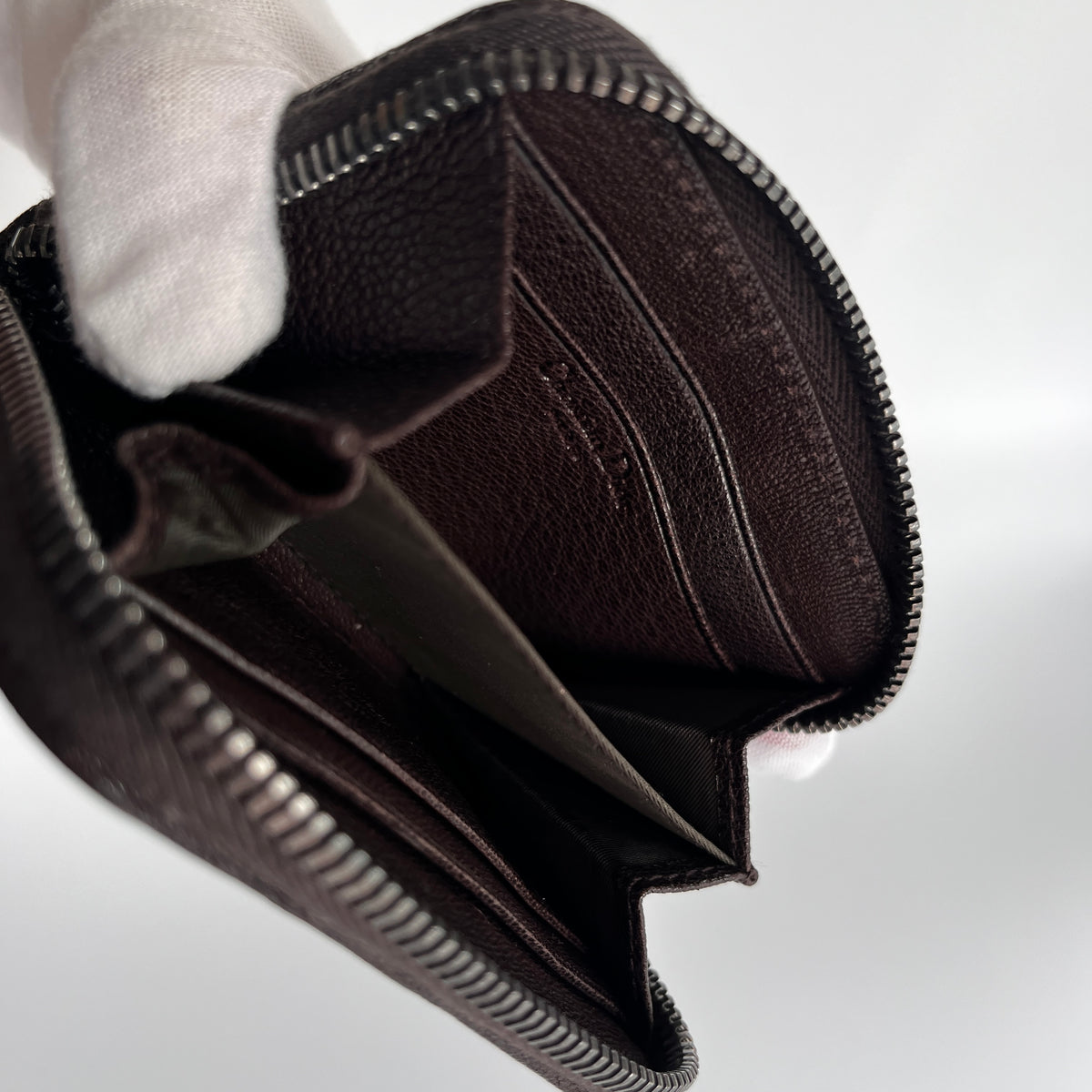Dior Vintage Trotter Zipped Coin Purse