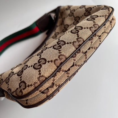 Gucci Vintage GG Canvas Pochette