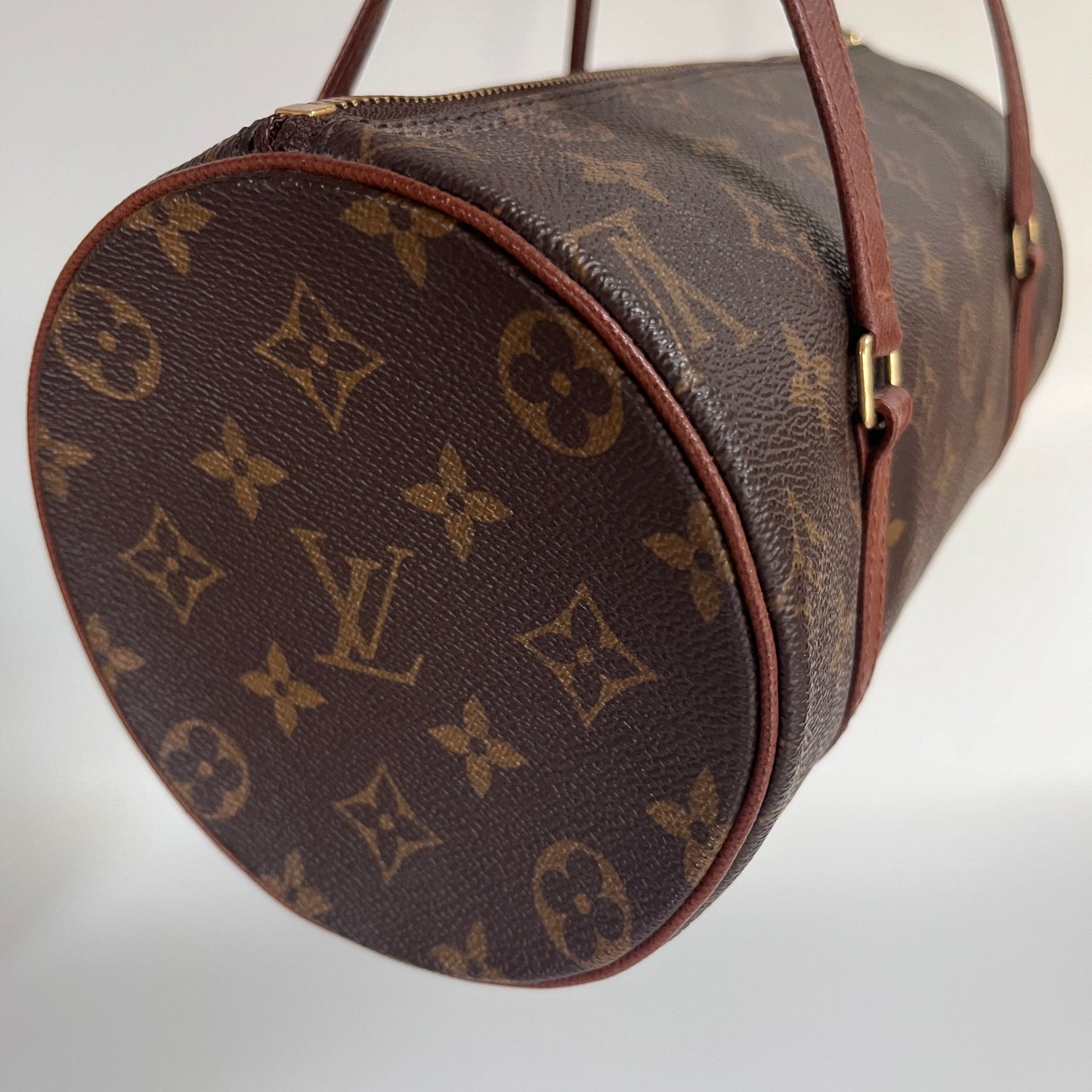 Louis Vuitton Monogram Papillon Top Handle Bag M51386