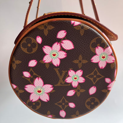 Louis Vuitton x Takashi Murakami Papillon Cherry Blossoms Top Handle Bag NO KEY