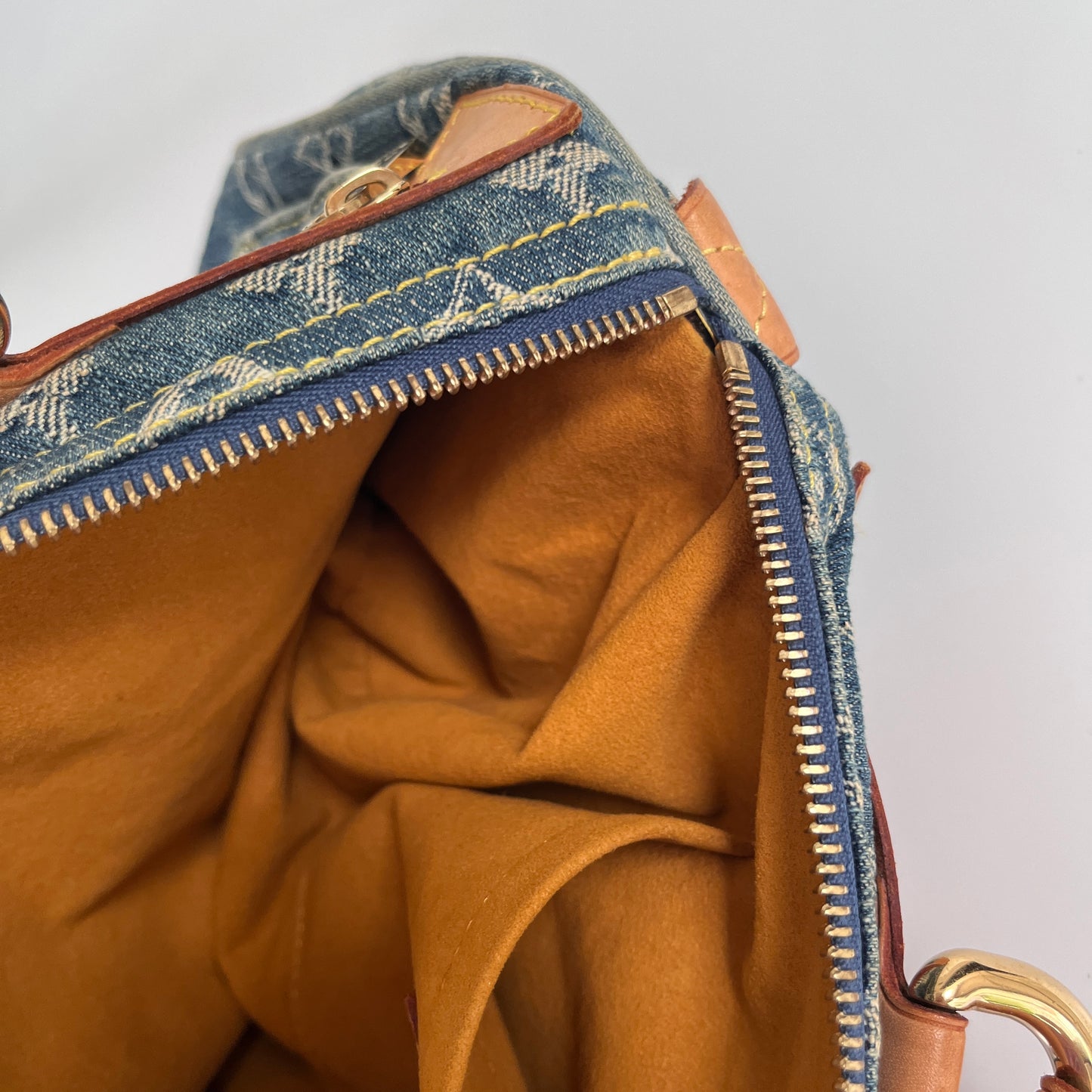 Louis Vuitton Denim Neo Speedy Top Handle Bag