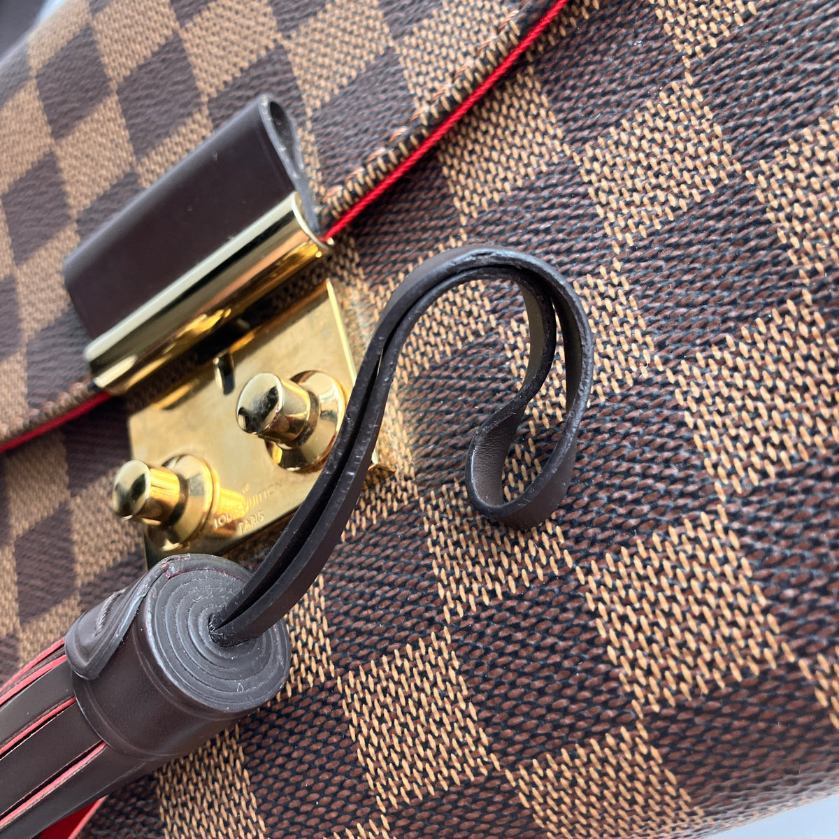 Louis Vuitton Croisette Damier Ebène Crossbody Bag