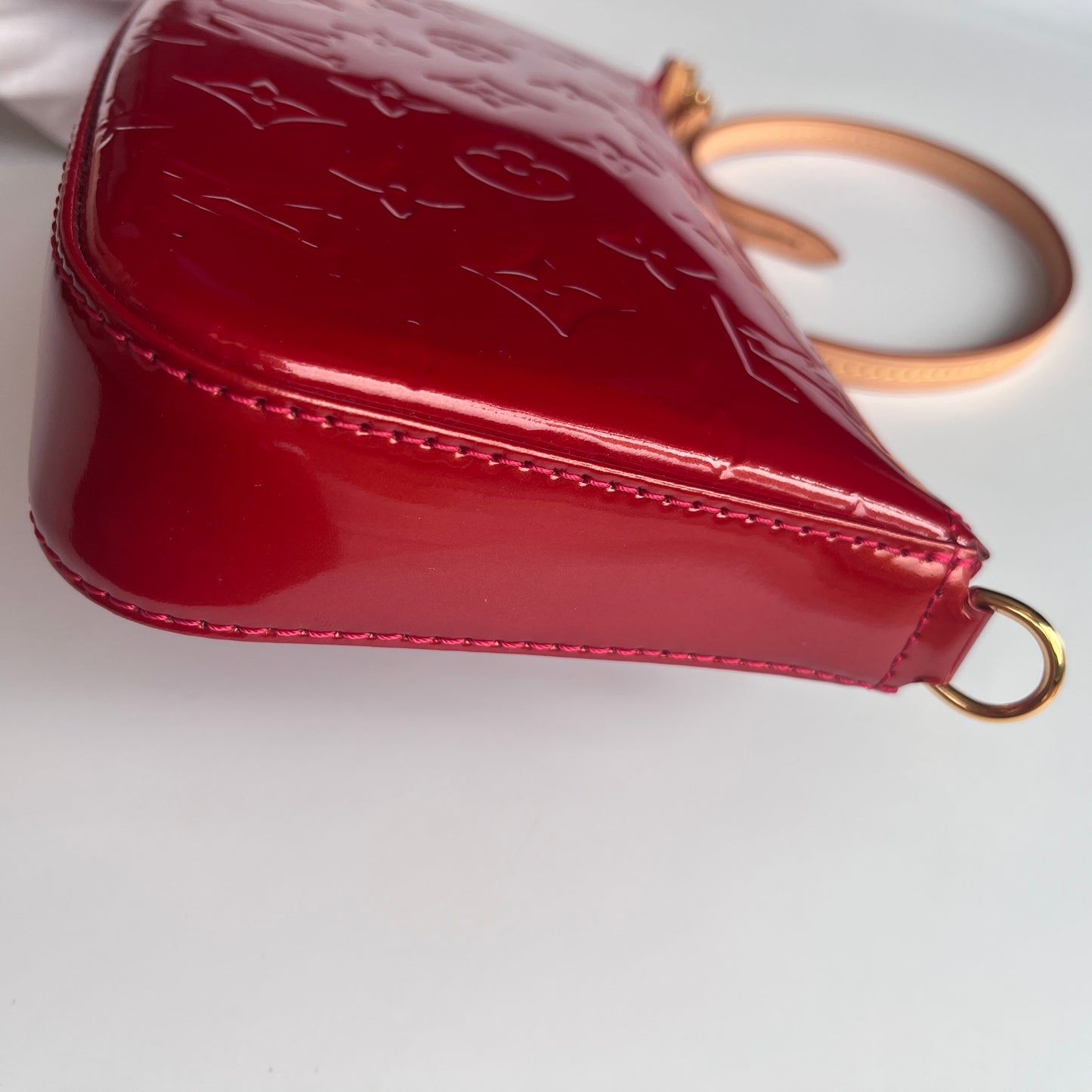 Louis Vuitton Red Vernis Pochette