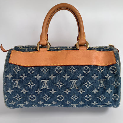 Louis Vuitton Denim Neo Speedy Top Handle Bag