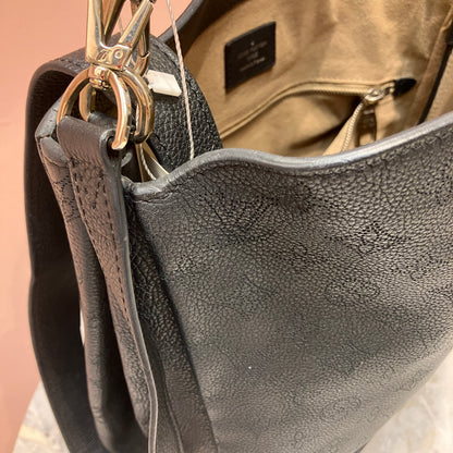 Louis Vuitton Mahina Babylone PM Black Tote 2Way Bag