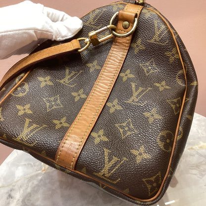 Louis Vuitton Speedy Bandouliere 30 Monogram Crossbody Bag