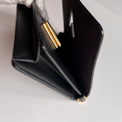 Louis Vuitton Black Epi Twist Wallet on Chain GHW RFID