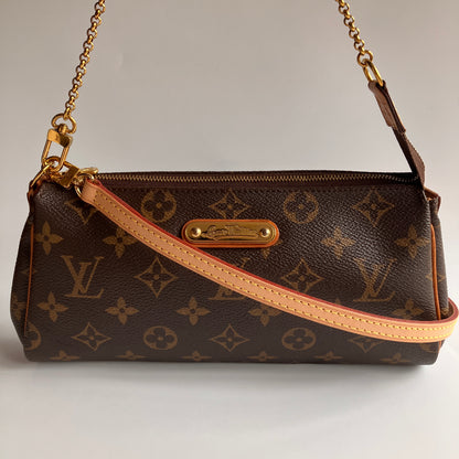 Louis Vuitton Eva PM Monogram Clutch/ Crossbody Bag