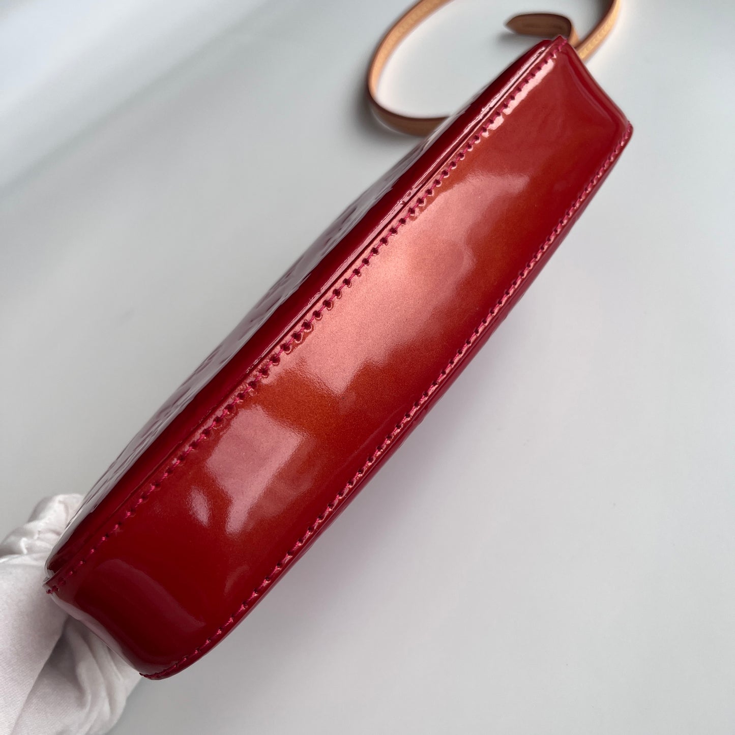 Louis Vuitton Red Vernis Pochette