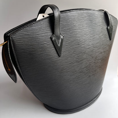 Louis Vuitton	Vintage Black Epi Saint Jacques GM Shoulder Bag