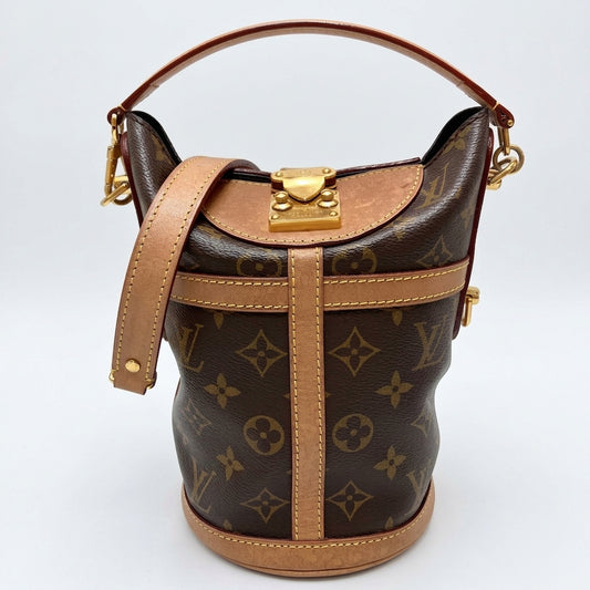 Louis Vuitton Duffle Bucket Crossbody Bag