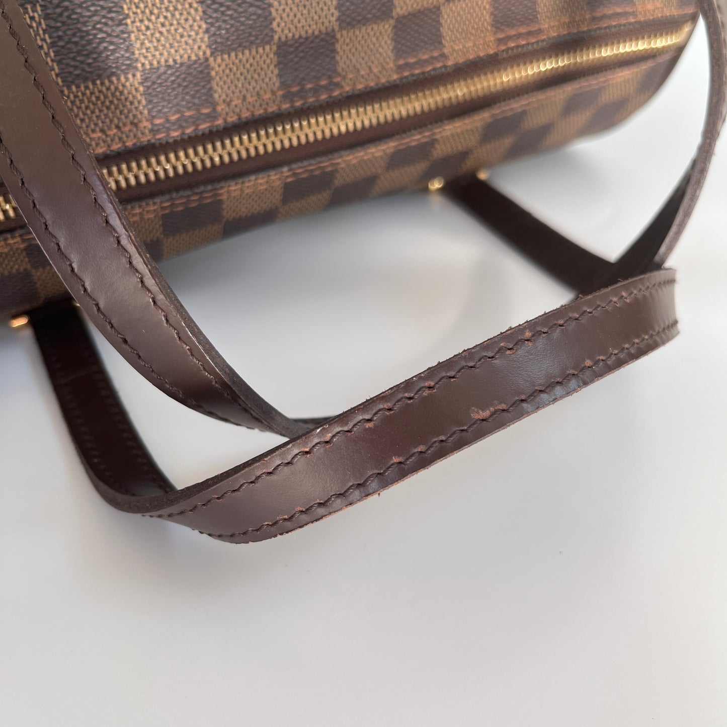 Louis Vuitton Papillon Damier Ebène 26 Top Handle Bag