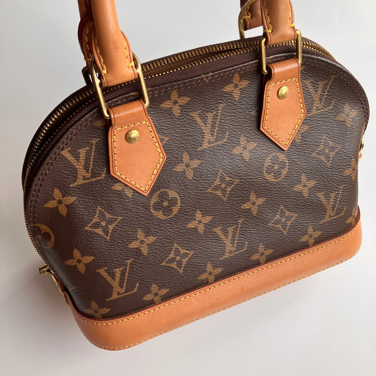 Louis Vuitton Alma BB Monogram Crossbody Bag