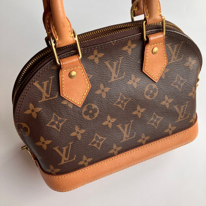 Louis Vuitton Alma BB Monogram Crossbody Bag