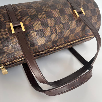 Louis Vuitton Papillon Damier Ebène 26 Top Handle Bag