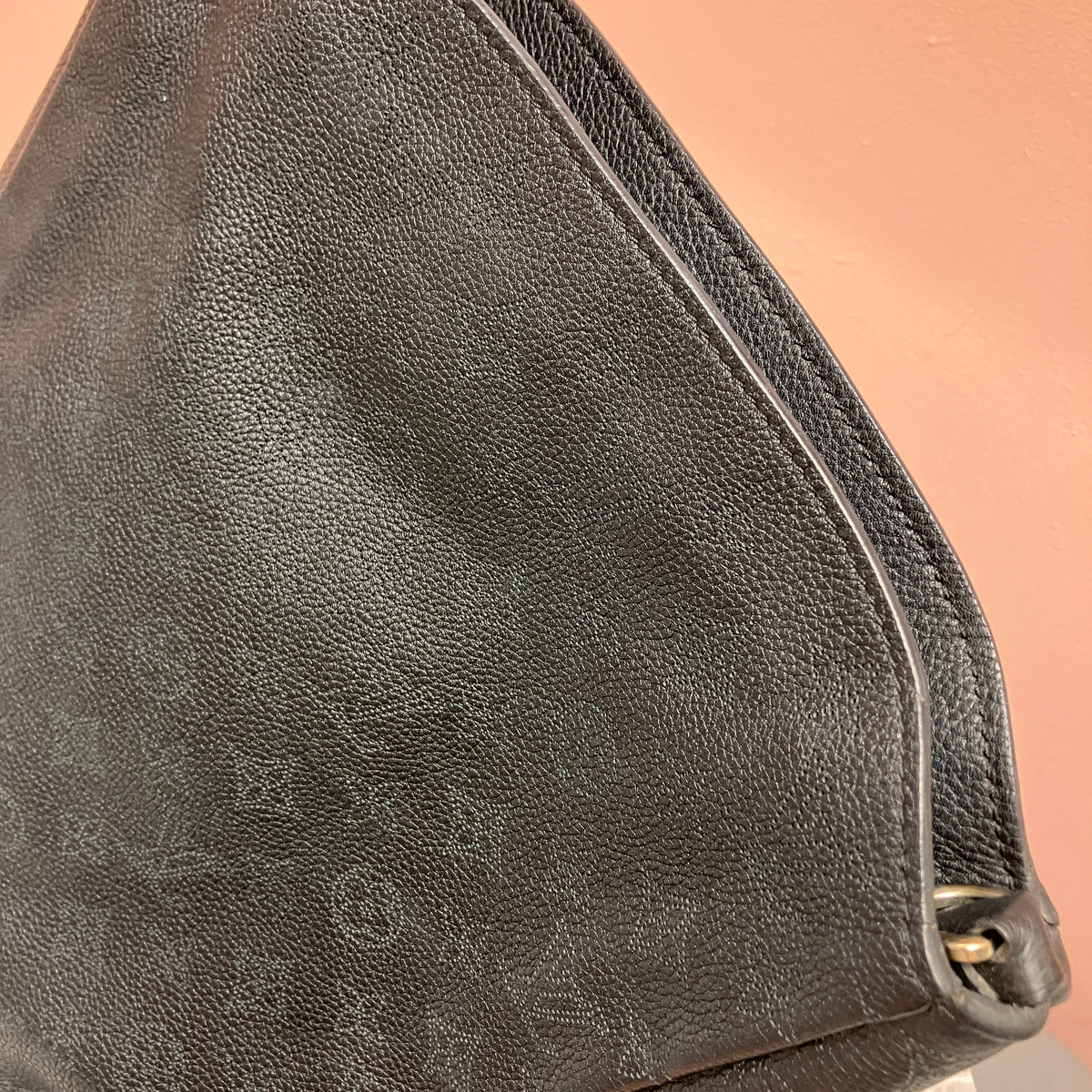 Louis Vuitton Mahina Babylone PM Black Tote 2Way Bag