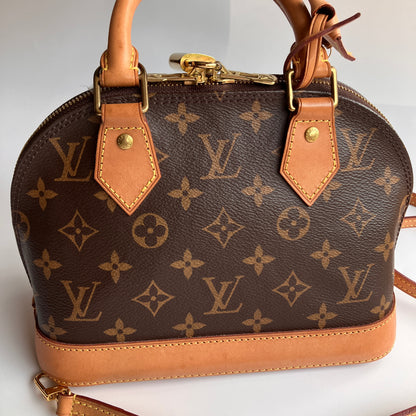 Louis Vuitton Alma BB Monogram Crossbody Bag
