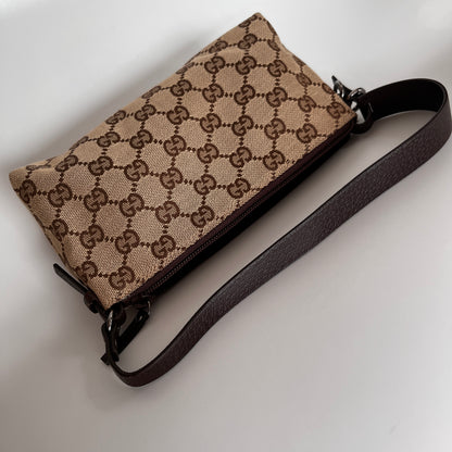 Gucci Vintage GG Canvas Small Pochette