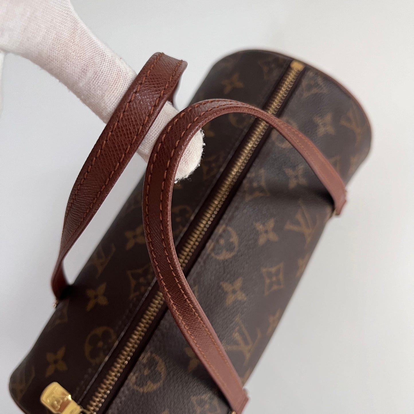 Louis Vuitton Monogram Papillon Top Handle Bag M51386