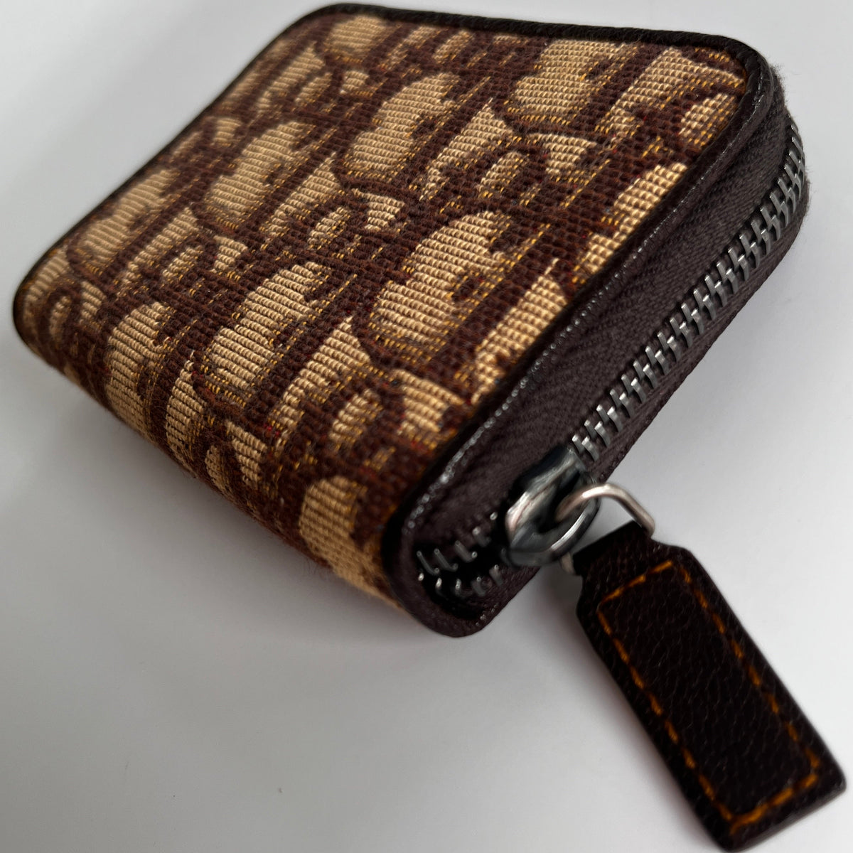 Dior Vintage Trotter Zipped Coin Purse