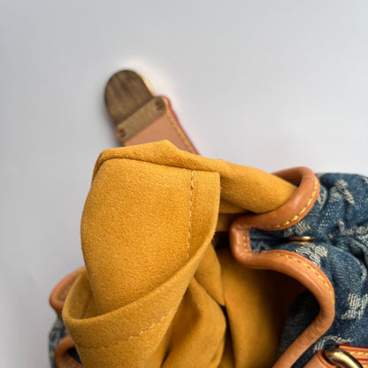 Louis Vuitton Pleaty Denim Top Handle Bag