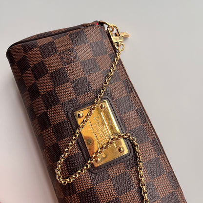 Louis Vuitton Damier Ebène Eva PM Clutch/ Pochette