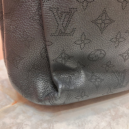 Louis Vuitton Mahina Babylone PM Black Tote 2Way Bag