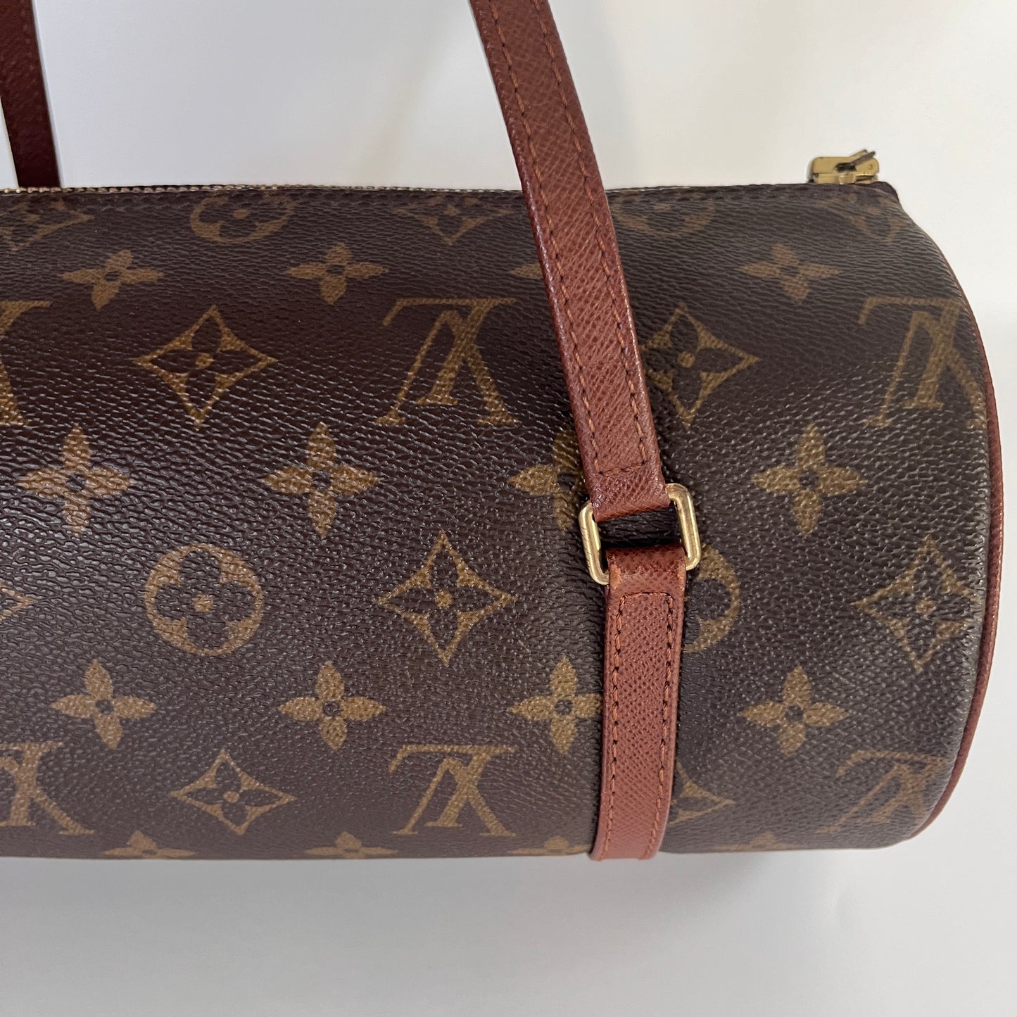 Louis Vuitton Monogram Papillon Top Handle Bag M51386