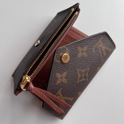 Louis Vuitton Victorine Monogram Coated Canvas Wallet RFID