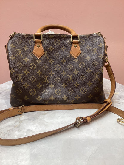 Louis Vuitton Speedy Bandouliere 30 Monogram Crossbody Bag