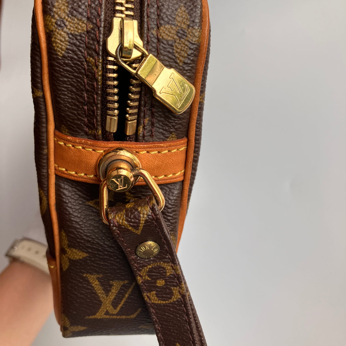 Louis Vuitton Vintage Marly Dragonne GM Clutch