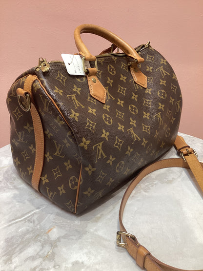 Louis Vuitton Speedy Bandouliere 30 Monogram Crossbody Bag