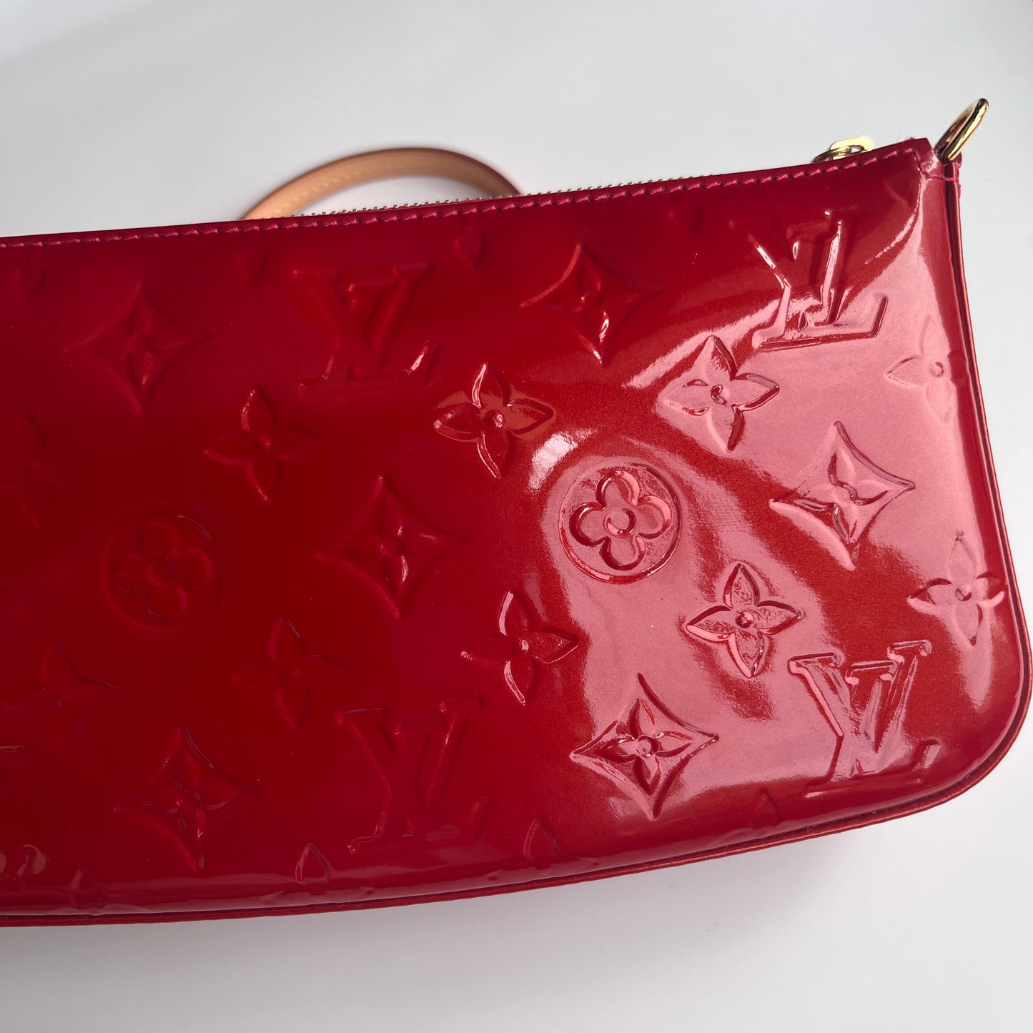 Louis Vuitton Red Vernis Pochette