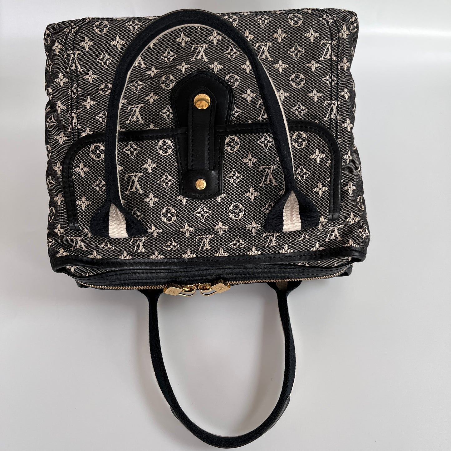 Louis Vuitton Monogram Mini Lin/ Idylle Mary Kate Top Handle Bag