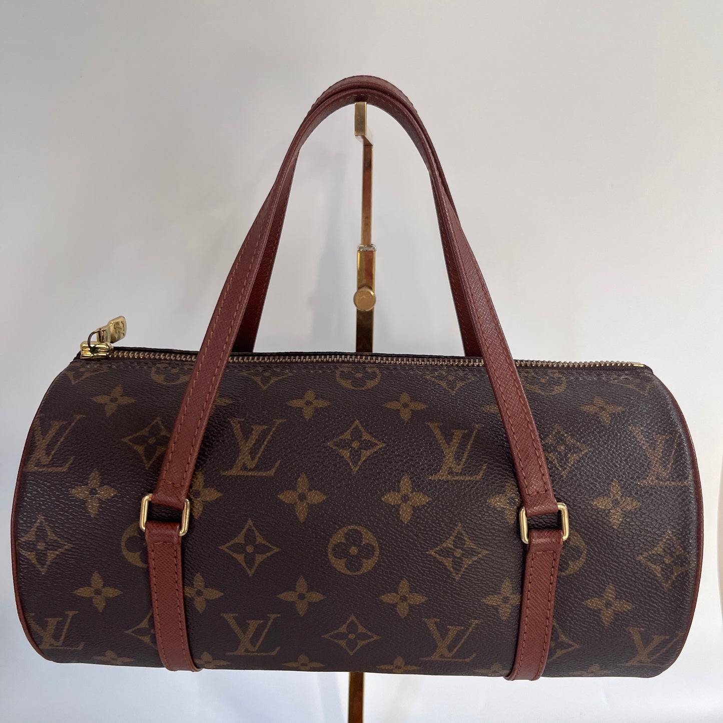 Louis Vuitton Monogram Papillon Top Handle Bag M51386