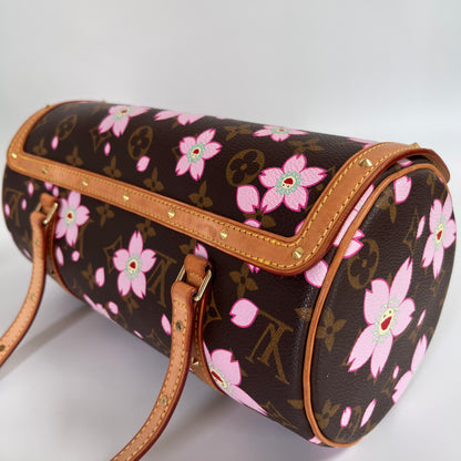 Louis Vuitton x Takashi Murakami Cherry Blossoms Papillon Handbag
