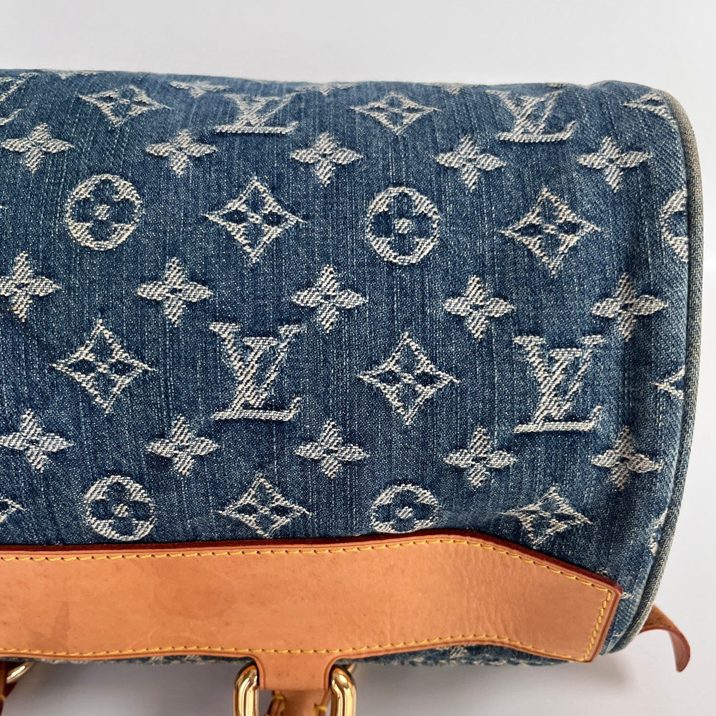 Louis Vuitton Denim Neo Speedy Top Handle Bag