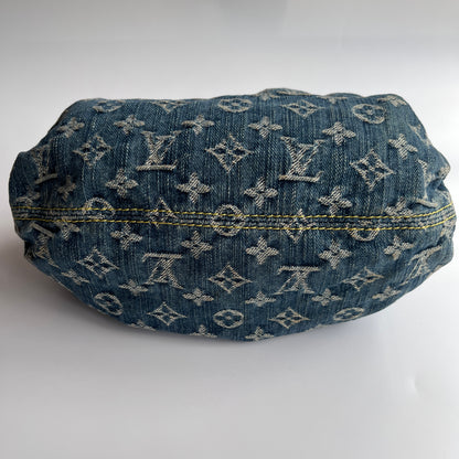 Louis Vuitton Pleaty Denim Top Handle Bag