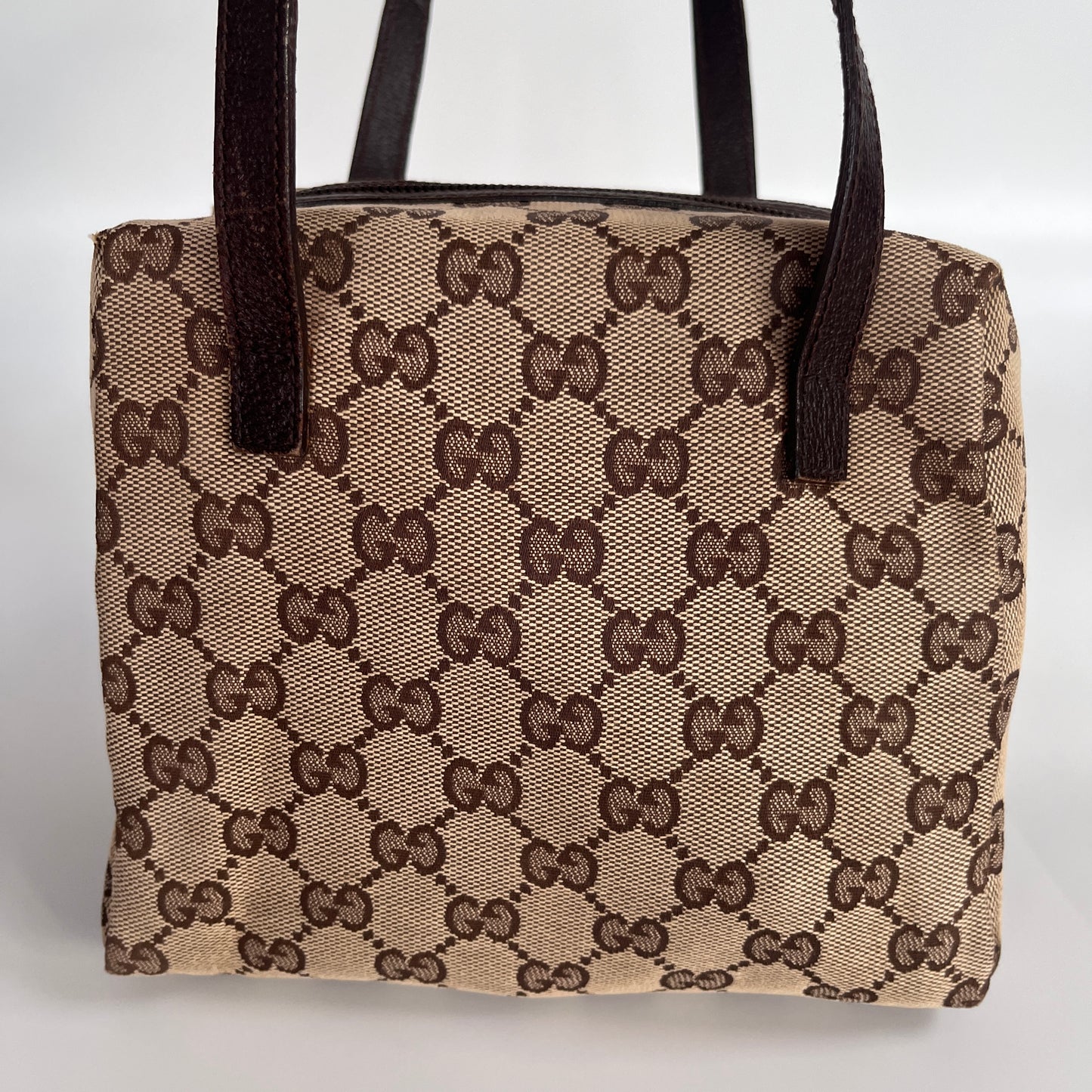 Gucci Vintage Tofu Top Handle Bag