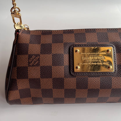 Louis Vuitton Damier Ebène Eva PM Clutch/ Pochette
