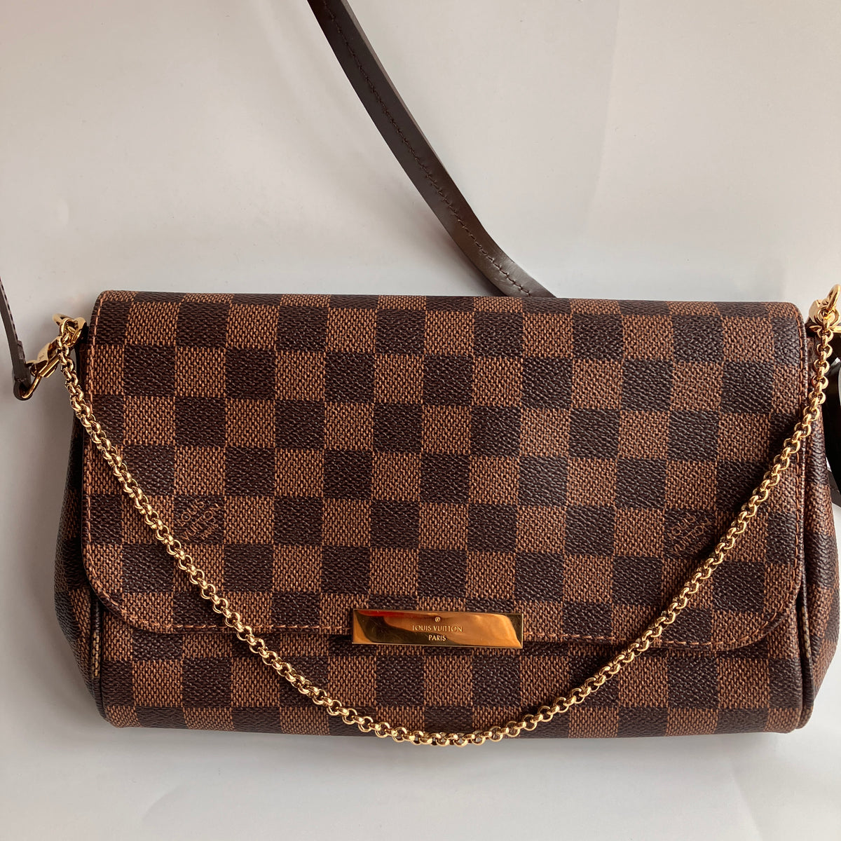 Louis Vuitton Favorite MM Damier Ebène Crossbody Bag