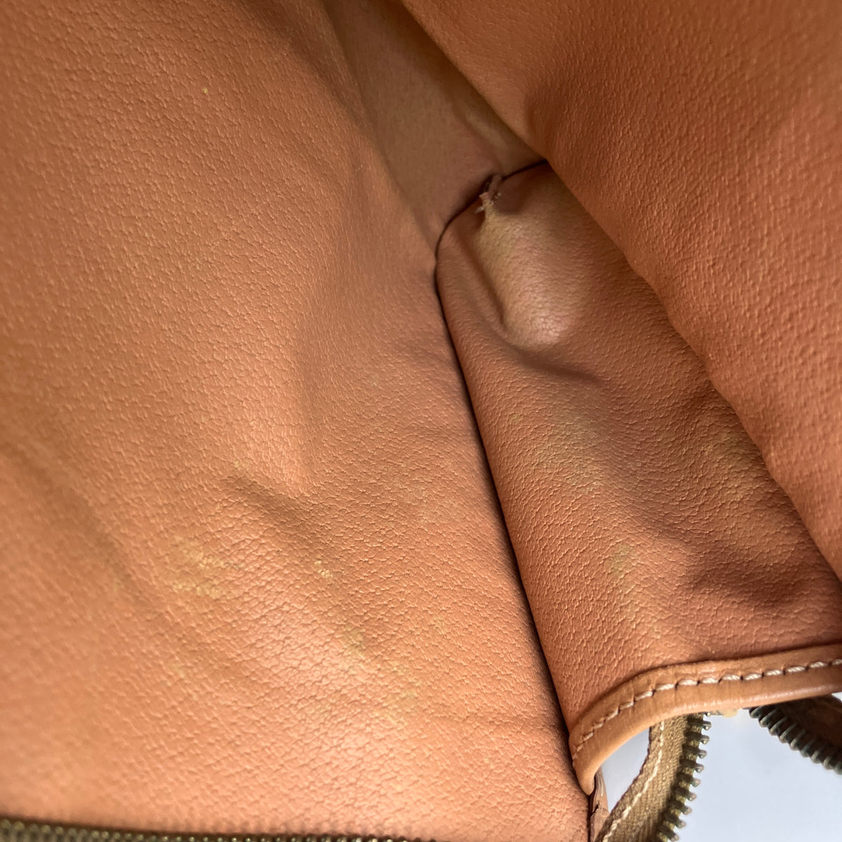 Celine Vintage Macadame Coated Canvas Clutch