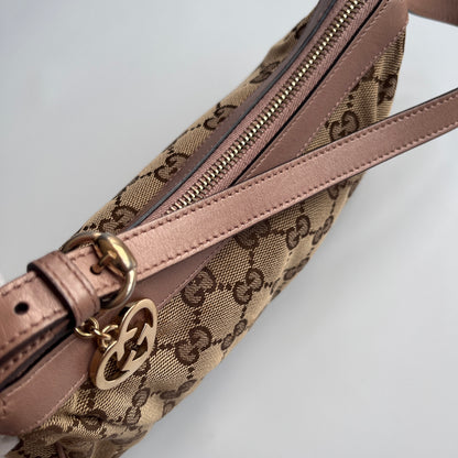 Gucci Lovely Charm GG Canvas Pochette