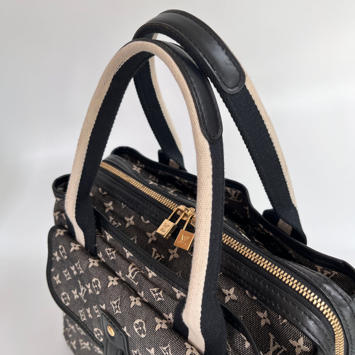 Louis Vuitton Monogram Mini Lin/ Idylle Mary Kate Top Handle Bag