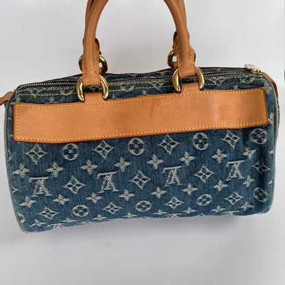Louis Vuitton Denim Neo Speedy Top Handle Bag