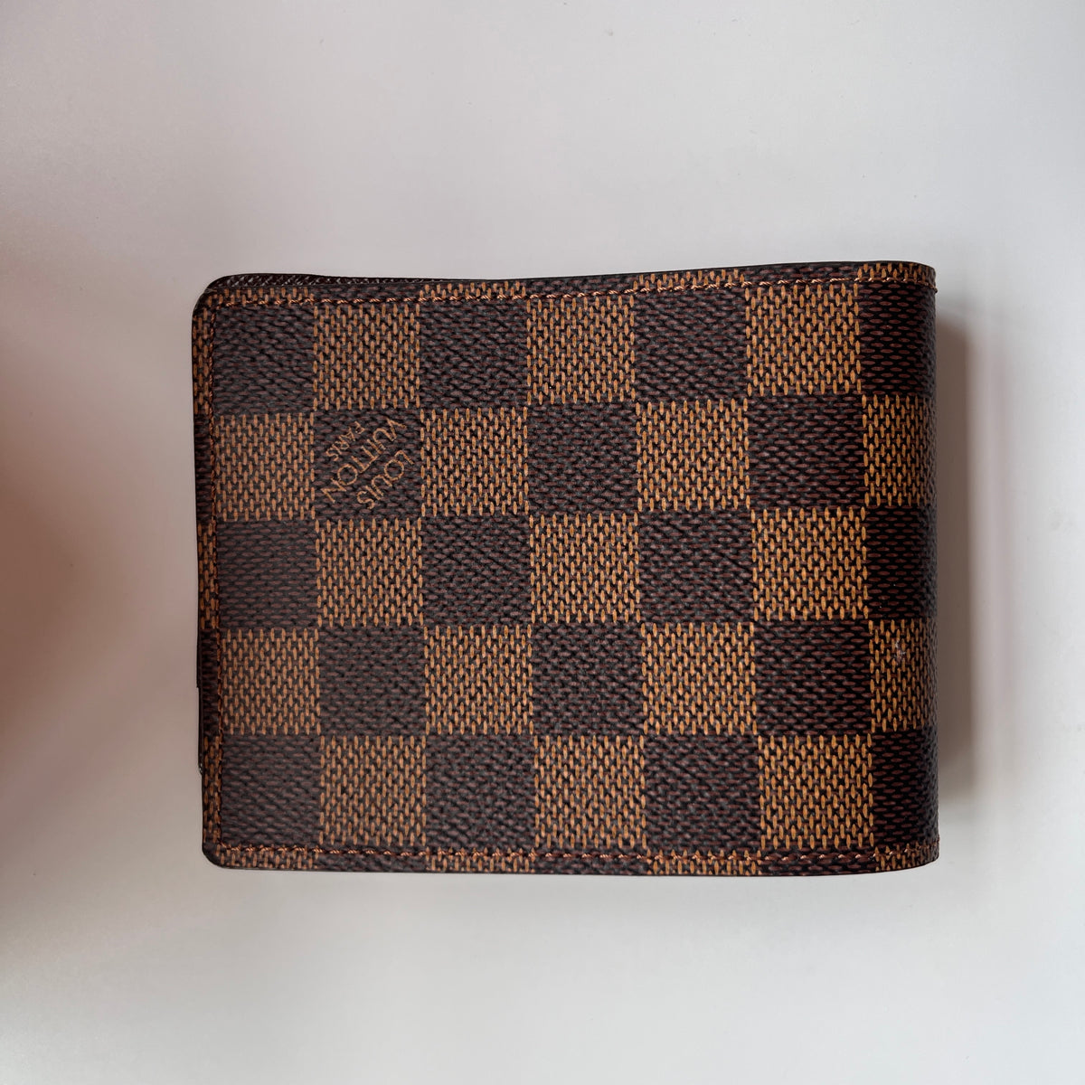 Louis Vuitton Damier Ebene Coated Canvas Multiple Bifold Wallet