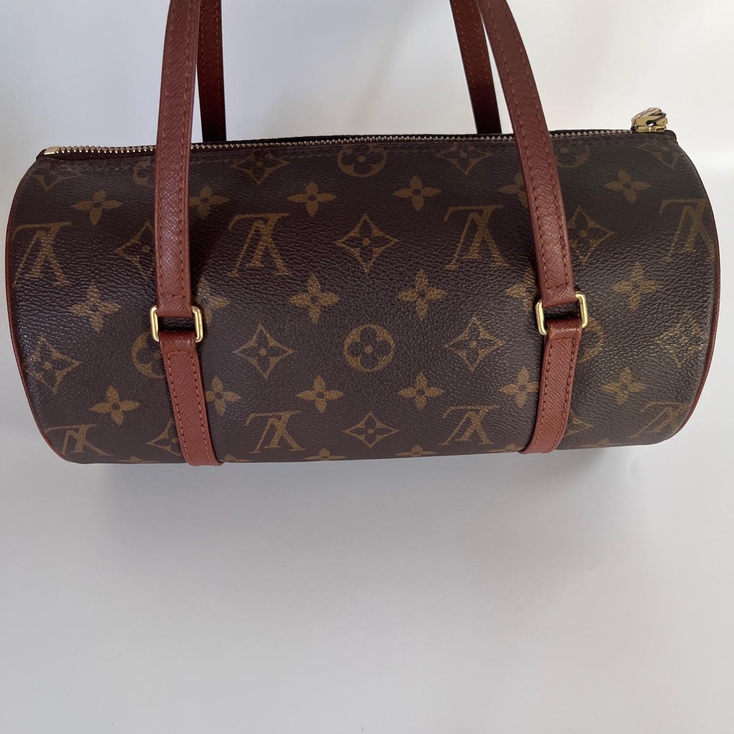 Louis Vuitton Monogram Papillon Top Handle Bag M51386