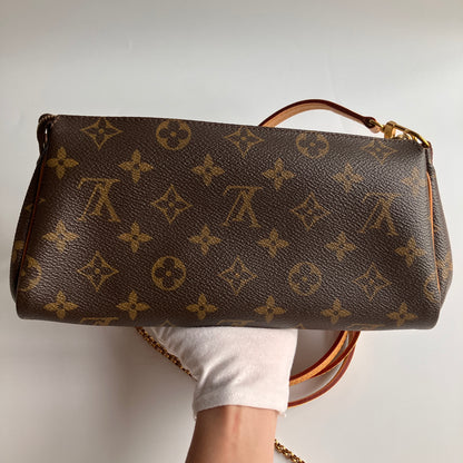 Louis Vuitton Eva PM Monogram Clutch/ Crossbody Bag