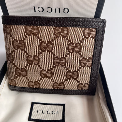 Gucci GG Canvas Bifold Wallet