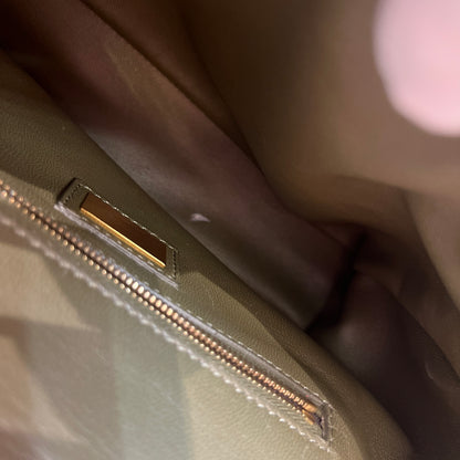 Fendi Peekaboo Mini Olive Green Crossbody Bag